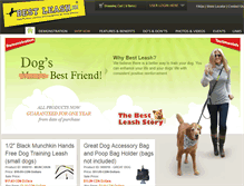 Tablet Screenshot of bestleash.com